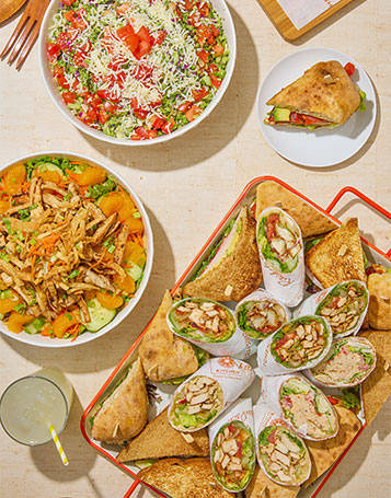 lunch-dinner-catering-gourmet-sandwiches-burritos-wraps-fresh-lemonade-chinese-chicken-salad-chopped-salad Lunch & dinner catering with gourmet sandwiches, wraps, fresh lemonade, chinese chicken salad, and chopped salad